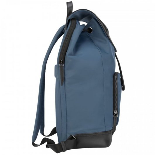 Targus Newport Drawstring Mochila Azul para Portátil hasta 15"