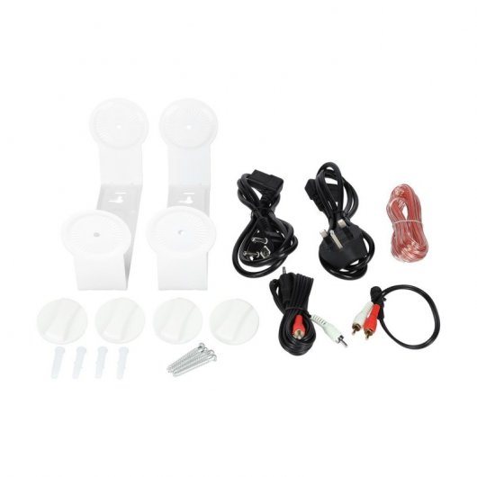 Celexon 525-W Altavoces Activos de 2 Vías 60W Blancos