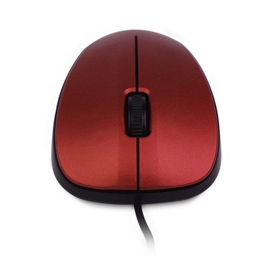 NGS Wired Crew Rato Ótico 1200DPI Vermelho