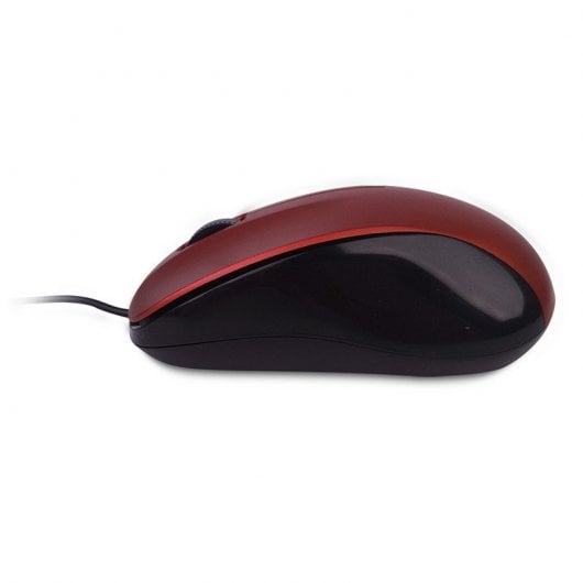 NGS Wired Crew Rato Ótico 1200DPI Vermelho
