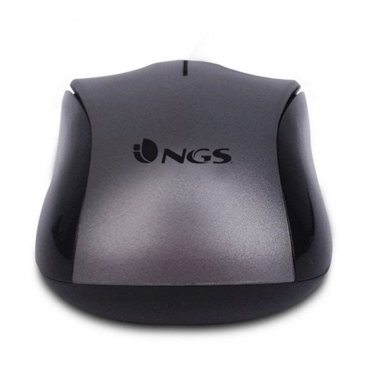 NGS Wired Crew Rato Ótico 1200DPI Preto