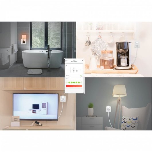 Tenda Pack Nova MW6 Sistema WiFi Mesh Dual Band Gigabit Pack 2 Unidades + Beli SP3 Enchufe Inteligente Wi-Fi