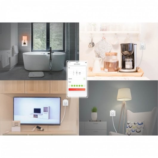 Tenda Pack Nova MW3 Sistema WiFi Mesh Dual Band AC1200 Kit 3 Unidades + Beli SP3 Tomada Inteligente Wi-Fi