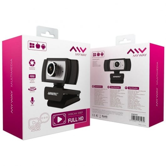 Myway Webcam Full HD 1080p