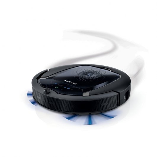 Philips Smartpro Active Robot Aspirador Negro