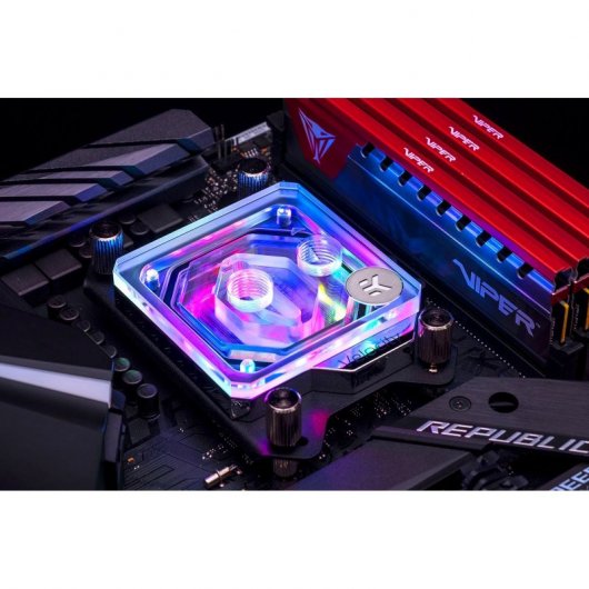 EK-Quantum Velocity D-RGB AMD Nickel + Plexi