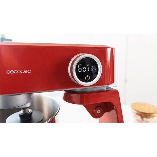 Cecotec Twist&Fusion 4000 Mélangeur de luxe rouge pétrin 800W