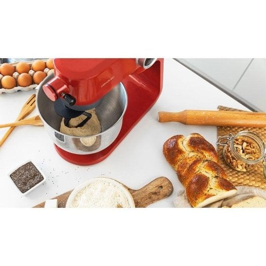 Batedeira Cecotec Twist&Fusion 4000 Luxury Red 800 W LCD 5,2 L Alumínio