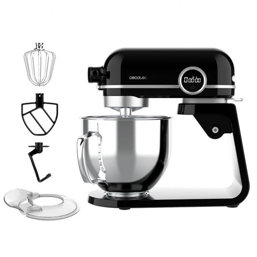Impastatrice Mixer Cecotec Twist&Fusion 4500 Luxury Nera 800W