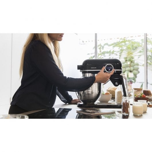 Impastatrice Mixer Cecotec Twist&Fusion 4500 Luxury Nera 800W