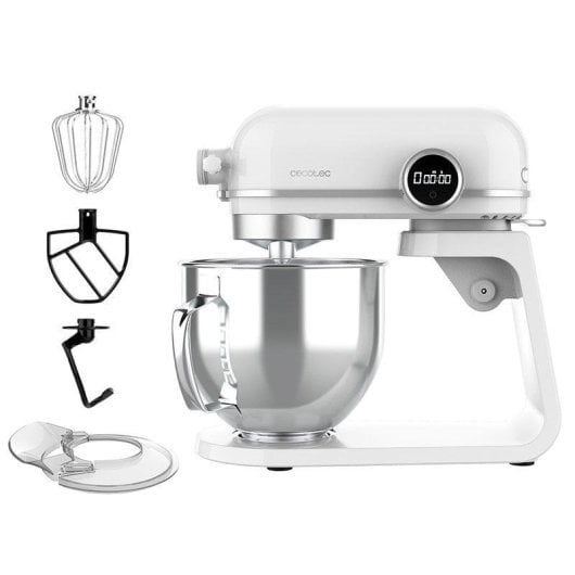 Robot de cuisine Cecotec Twist&Fusion 4500 Luxury White bol 5,2L 800W