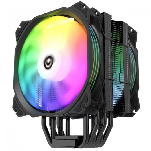 Nfortec SCULPTOR 6Pipes ARGB Ventilador CPU 120mm Negro