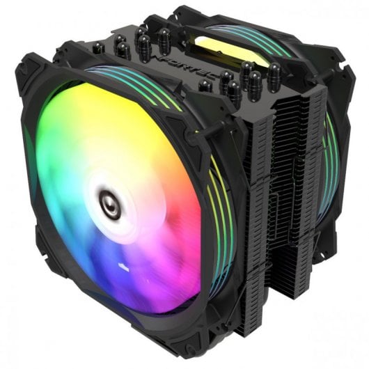 Nfortec SCULPTOR 6Pipes ARGB Ventilador CPU 120mm Negro