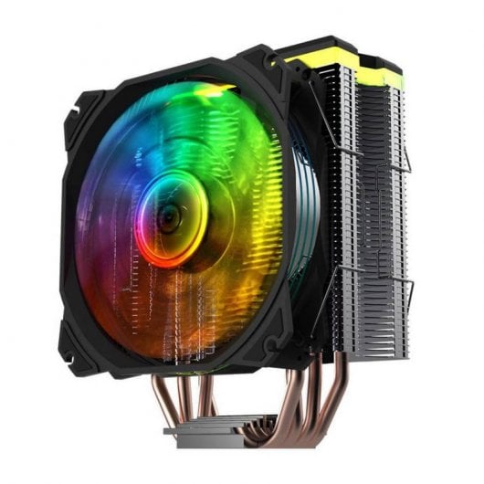 Ventilateur CPU Nfortec Centaurus X 4Pipes ARGB 120mm Noir