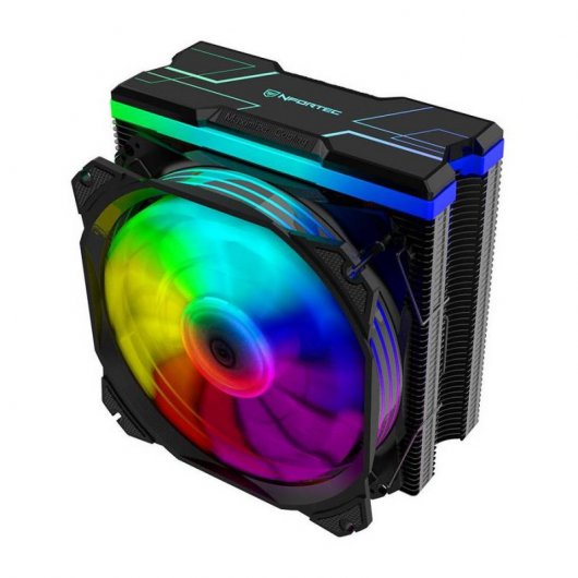 Ventilateur CPU Nfortec Centaurus X 4Pipes ARGB 120mm Noir