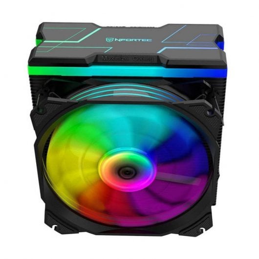 Ventilateur CPU Nfortec Centaurus X 4Pipes ARGB 120mm Noir