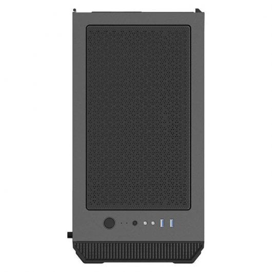 Nfortec Nekkar ARGB vetro temperato USB 3.0 nero/metallo canna di fucile