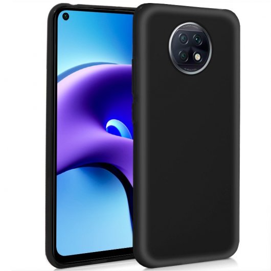 Cool Funda Silicona Negra para Xiaomi Redmi Note 9T