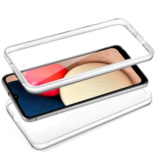 Cool Funda Silicona 3D Transparente para Samsung Galaxy A02s
