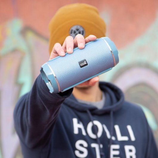 Cool Amsterdam Altavoz Bluetooth Celeste