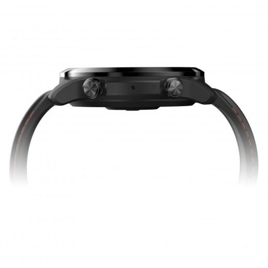 TicWatch Pro 3 GPS NFC 46mm AMOLED Noir-Orange Étanche IP68 Pulsomètre GPS