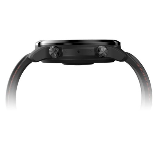 TicWatch Pro 3 GPS NFC 46mm AMOLED Noir-Orange Étanche IP68 Pulsomètre GPS