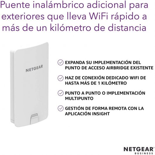Netgear AirBridge WBC502 Pack 2 Puntos de Acceso Exterior