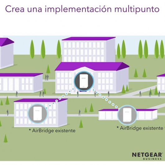 Netgear AirBridge WBC502 Pack 2 Puntos de Acceso Exterior