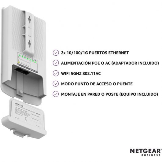 Netgear AirBridge WBC502 Pack 2 Puntos de Acceso Exterior