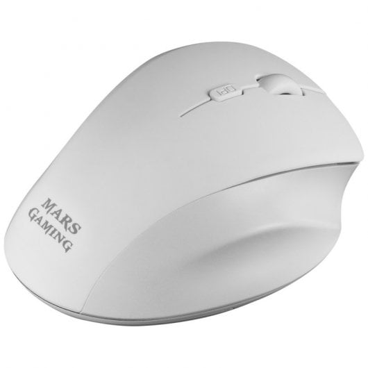 Mars Gaming MMWERGO Ratón Inalámbrico 3200DPI Blanco