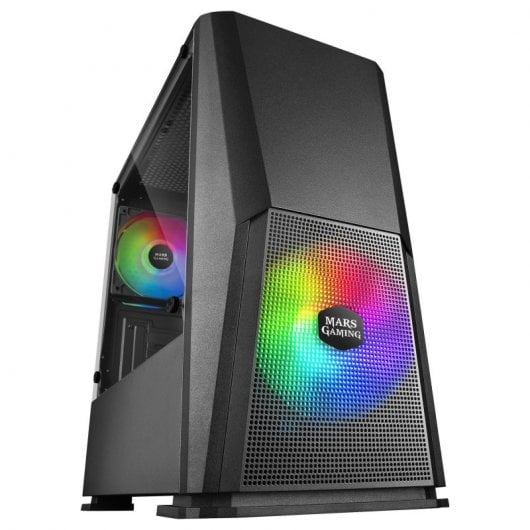Mars Gaming MCONE RGB mit USB 3.0, schwarzes Fenster