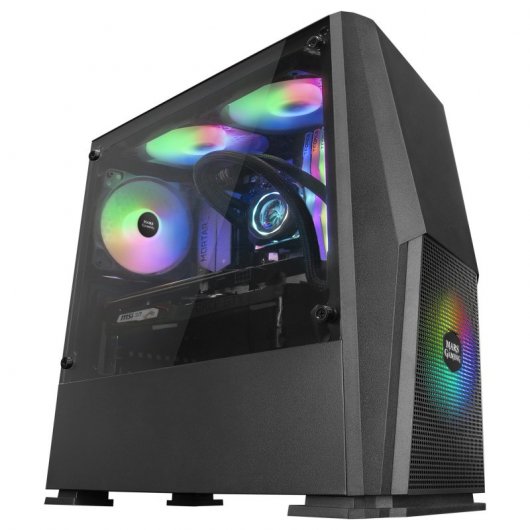 Mars Gaming MCONE RGB mit USB 3.0, schwarzes Fenster
