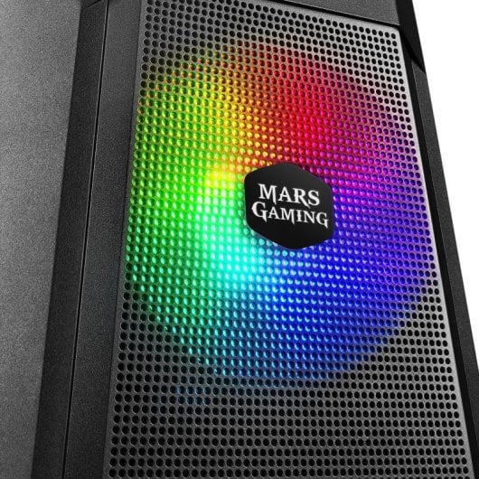 Mars Gaming MCONE RGB mit USB 3.0, schwarzes Fenster