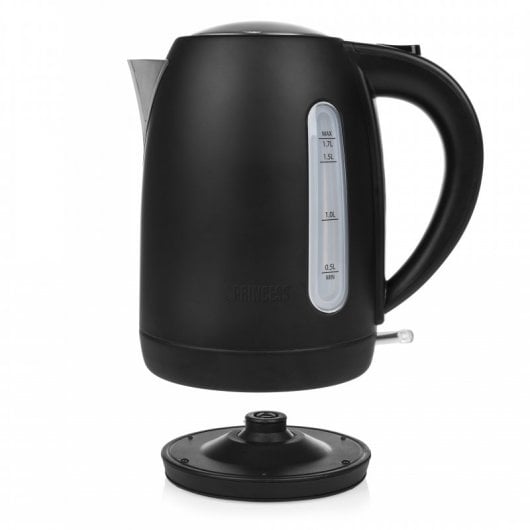 Princess 236032 Wasserkocher 1,7 l 2200 W Schwarz, Edelstahl