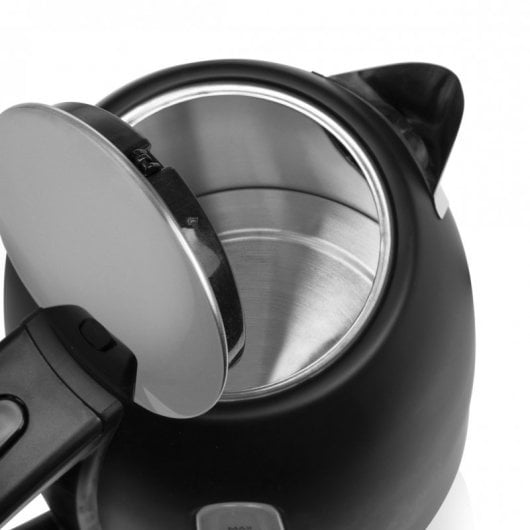 Princess 236032 Wasserkocher 1,7 l 2200 W Schwarz, Edelstahl