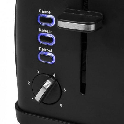 Princess 142396 Tostadora 2 Ranuras 950W Negra