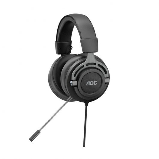 AOC GH200 cuffia e auricolare Cuffie Cablato A Padiglione Giocare Nero