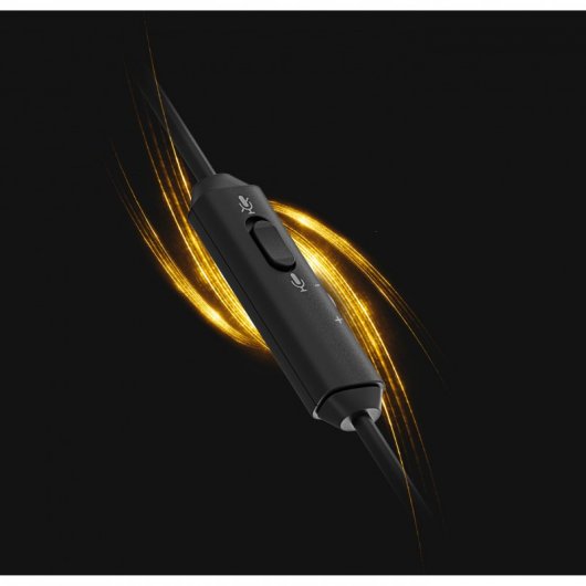 AOC GH200 cuffia e auricolare Cuffie Cablato A Padiglione Giocare Nero
