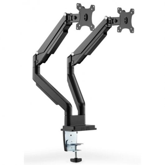 Digitus Soporte Monitor Doble 15"/32" VESA 100x100 Max 9Kg