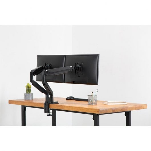 Digitus Soporte Monitor Doble 15"/32" VESA 100x100 Max 9Kg