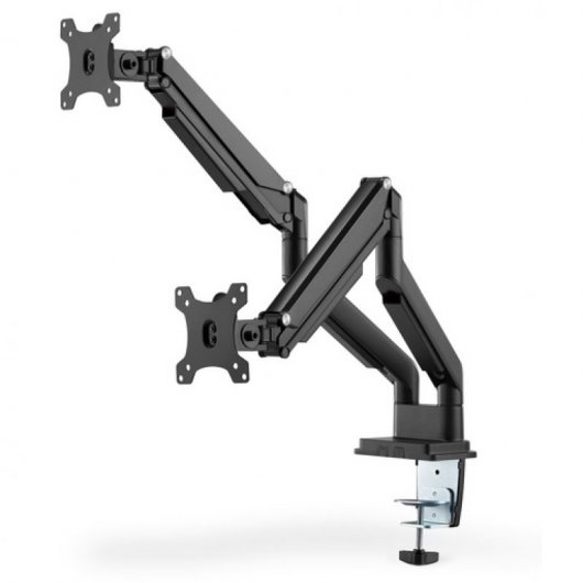 Digitus Soporte Monitor Doble 15"/32" VESA 100x100 Max 9Kg
