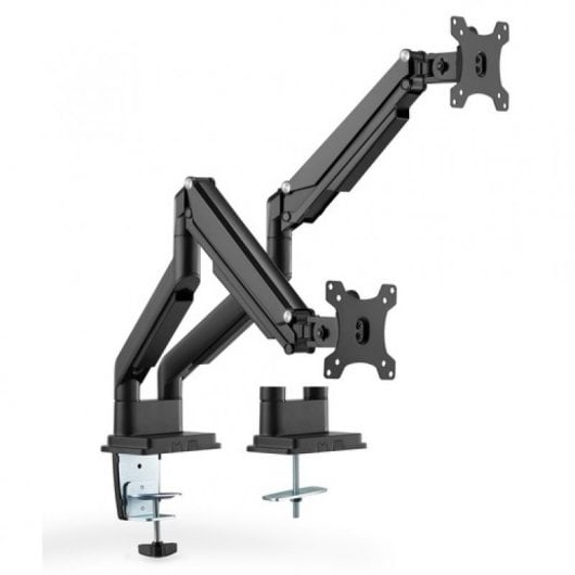 Digitus Soporte Monitor Doble 15"/32" VESA 100x100 Max 9Kg