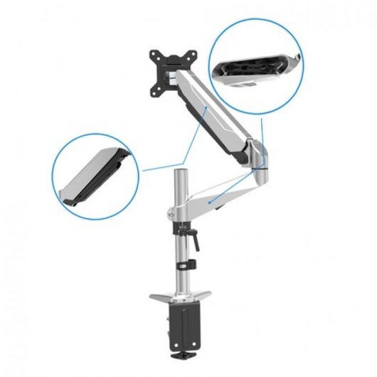 Digitus Soporte Monitor 15"/27" VESA 100x100 8Kg