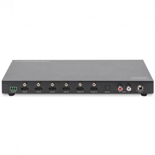 Digitus Matrix Switch HDMI con Audio 4x2 4K/60Hz Negro
