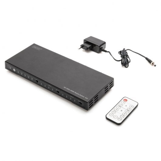 Digitus Matrix Switch HDMI con Audio 4x2 4K/60Hz Negro