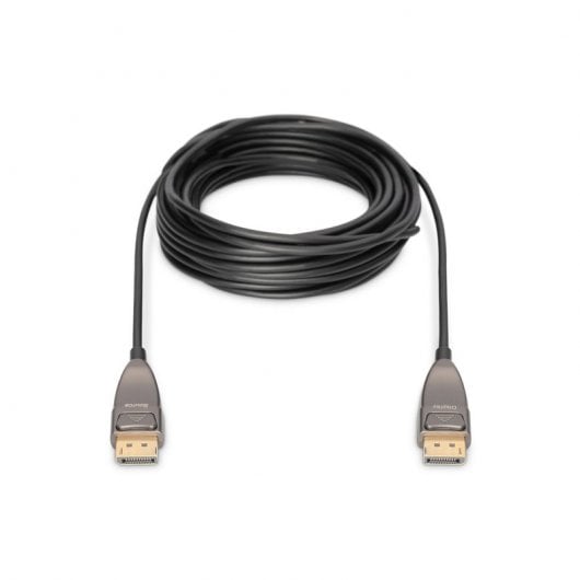 Digitus Cable de Fibra Óptica DisplayPort UHD 8K Macho/Macho 10 m Negro