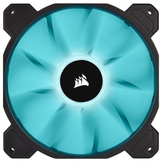 Kit double ventilateur Corsair iCUE SP140 RGB ELITE Performance 140 mm PWM iCUE Lighting Node CORE