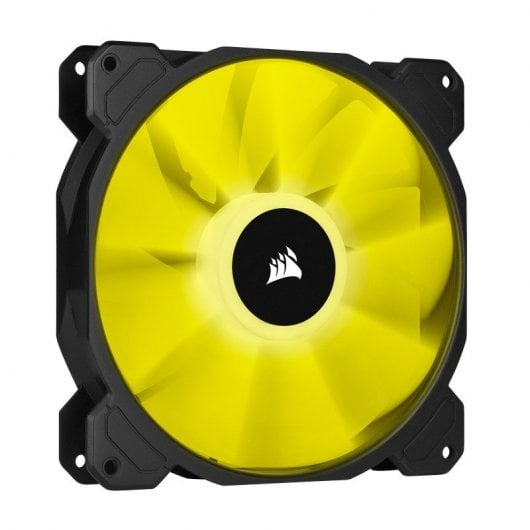 Kit double ventilateur Corsair iCUE SP140 RGB ELITE Performance 140 mm PWM iCUE Lighting Node CORE