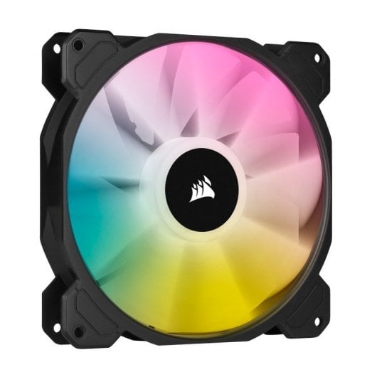 Kit double ventilateur Corsair iCUE SP140 RGB ELITE Performance 140 mm PWM iCUE Lighting Node CORE