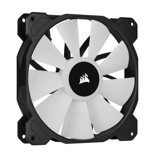 Kit double ventilateur Corsair iCUE SP140 RGB ELITE Performance 140 mm PWM iCUE Lighting Node CORE